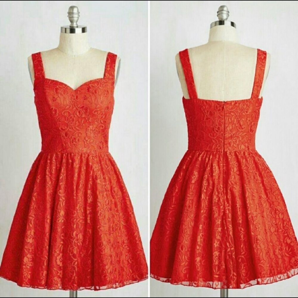 ModCloth Stun Moon And Stars Dress